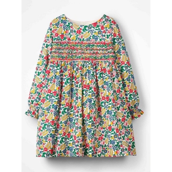 NWT Girls Flower Multi Color Draped Dress Size 7T - Picture 3 of 4